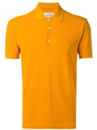 Maison Margiela Short-sleeve Polo Shirt, Men's, Size: 52, Yellow/orange, Cotton