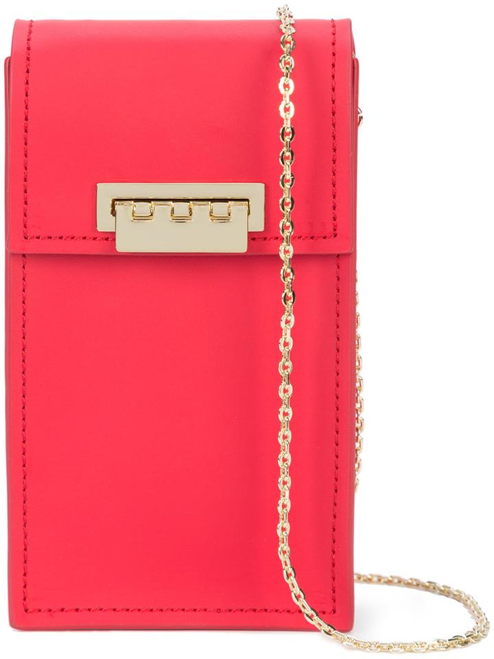 Zac Zac Posen Earthette Phone Crossbody Bag - Red