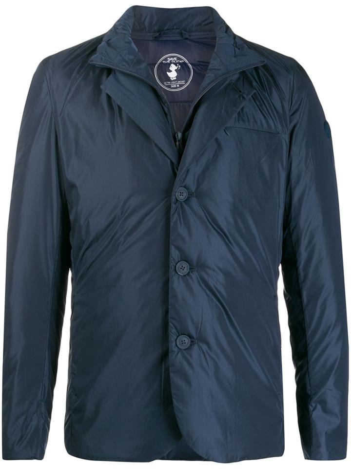 Save The Duck Mega9 Padded Blazer Jacket - Blue