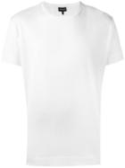 Emporio Armani Round Neck T-shirt, Men's, Size: Large, White, Cotton