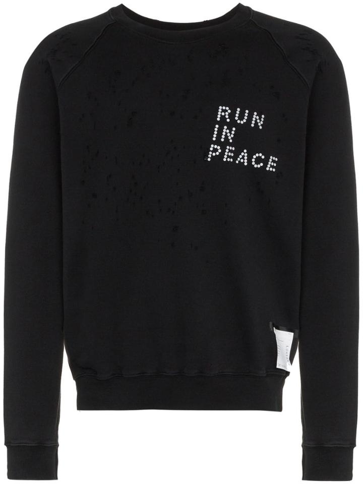 Satisfy Run In Peace Sweatshirt - Black