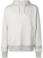 Junya Watanabe Man Reflective Tape Hoodie - Grey