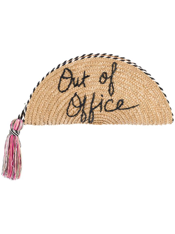 Rebecca Minkoff Out Of Office Clutch Bag - Nude & Neutrals