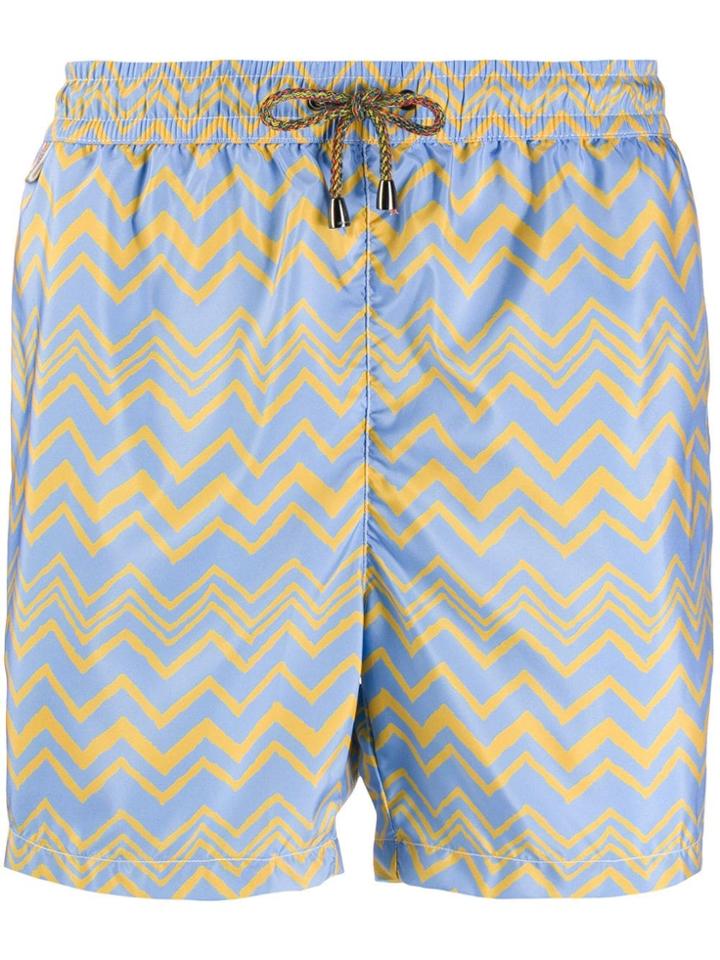 Missoni Zig Zag Swimshorts - Blue