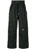 A-cold-wall* Elasticated Wide Leg Trousers - Black