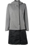 Nike Technical Fleece Hooded Coat, Women's, Size: Large, Grey, Cotton/polyester