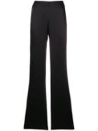 De La Vali Tailored High Waisted Trousers - Black