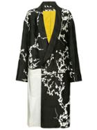 Haider Ackermann Doule Breasted Printed Coat - Black