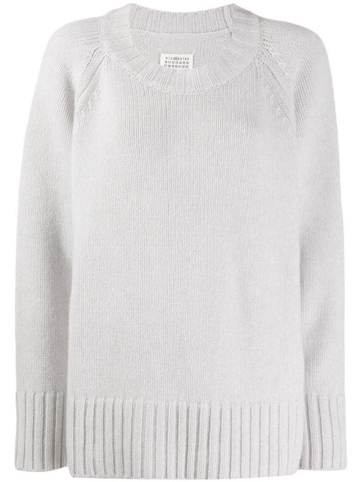 Maison Margiela Crew-neck Jumper - Grey