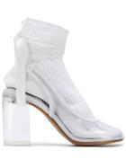 Mm6 Maison Margiela Heeled Tabi Pumps - Neutrals