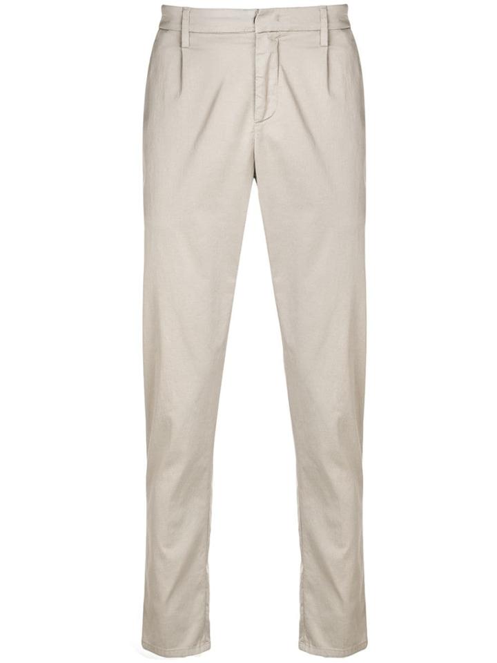 Dondup Regular Fit Trousers - Neutrals