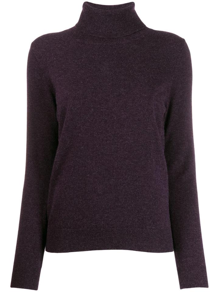 N.peal Rollneck Cashmere Jumper - Purple