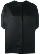 The Row Collarless Bomber Jacket