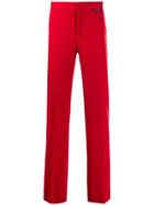 Balenciaga Wide Leg Trousers - Red