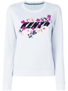 Kenzo - Kenzo X Floral Leaf Sweatshirt - Women - Cotton - Xs, Blue, Cotton