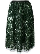 Bellerose Sequin Embellished Skirt, Women's, Size: 0, Green, Polyester/viscose