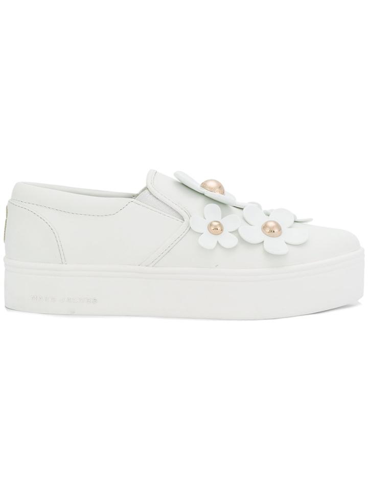 Marc Jacobs Daisy Slip-on Sneakers - White