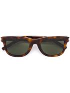 Saint Laurent Eyewear Classic 51 Sunglasses - Brown