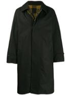 Mackintosh Carbeth Black Cotton & Wool Reversible Coat Gm-1009r