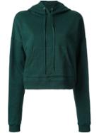 Le Ciel Bleu Longsleeved Hoodie, Women's, Size: 38, Green, Cotton