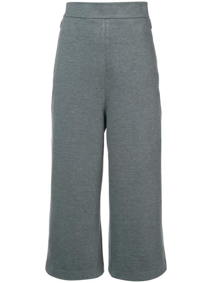 Tibi High Rise Wide-legged Trousers - Grey