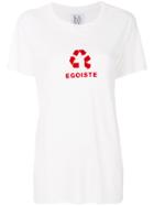 Zoe Karssen Egoiste T-shirt - White