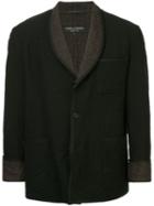 Comme Des Garçons Pre-owned Rope Trim No Collar Jacket - Black
