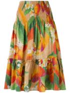 Isolda - Printed Midi Skirt - Women - Cotton - 38, Cotton