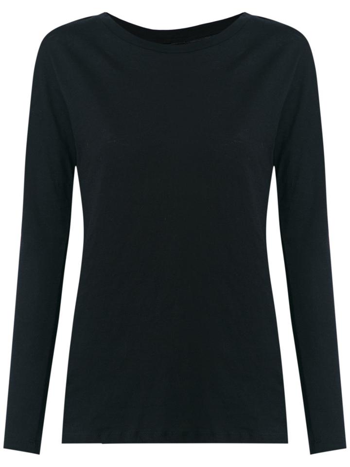 Uma Raquel Davidowicz - Long Sleeve Blouse - Women - Cotton - M, Black, Cotton