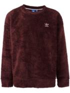 Adidas 'fallen Future' Teddy Sweatshirt, Men's, Size: Small, Brown, Polyester
