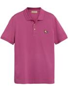 Burberry Piqué Polo Shirt - Pink & Purple