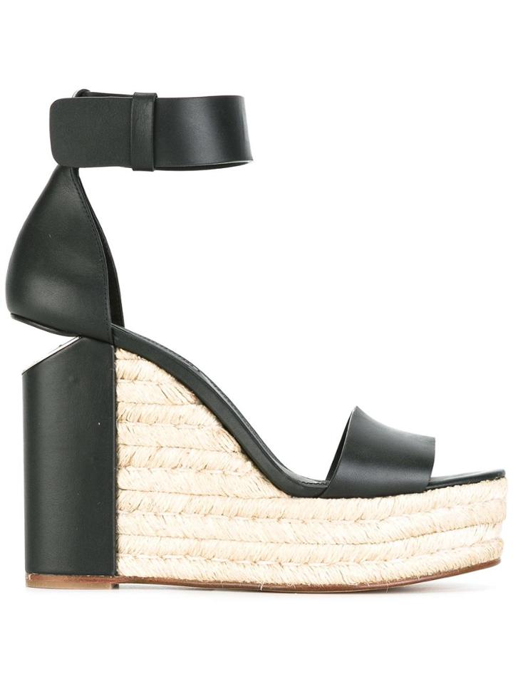 Alexander Wang Espadrille Sandals - Black