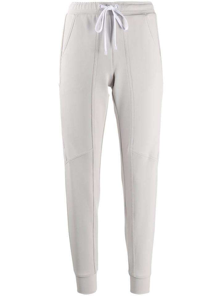 Cambio Drawstring Track Pants - Grey