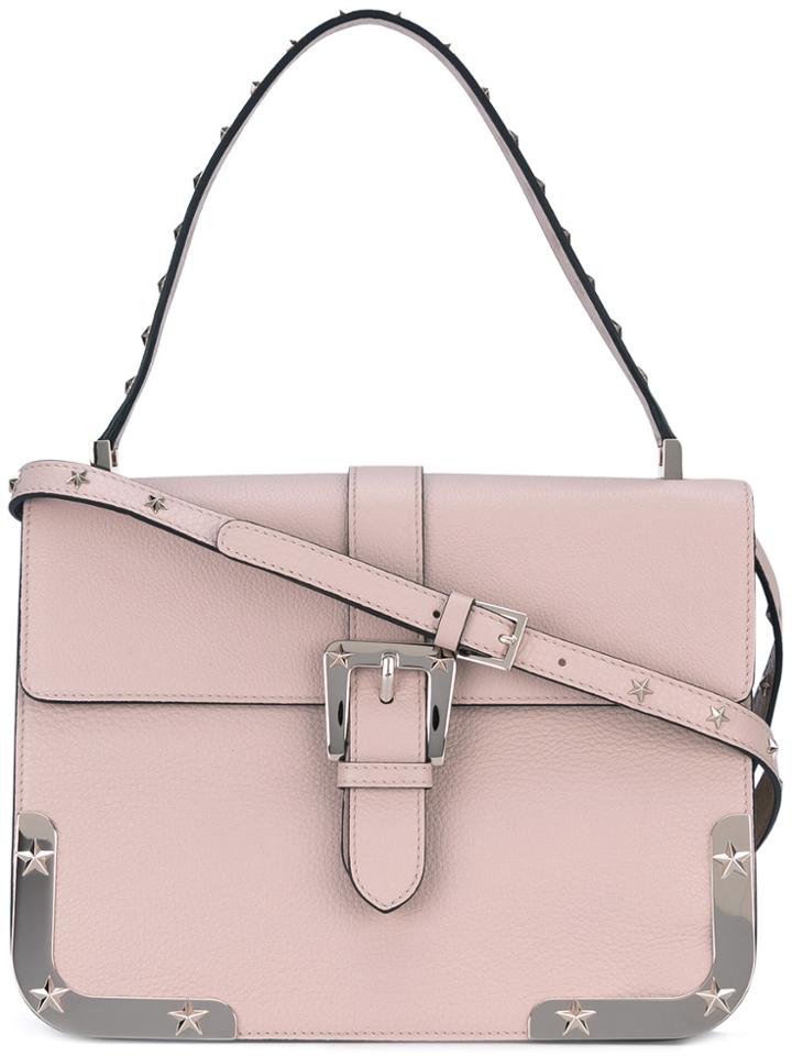 Red Valentino Star Detail Shoulder Bag - Pink & Purple