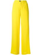 Arthur Arbesser High-waisted Trousers - Yellow & Orange