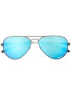 Ray-ban Mirrored Aviator Sunglasses - Metallic