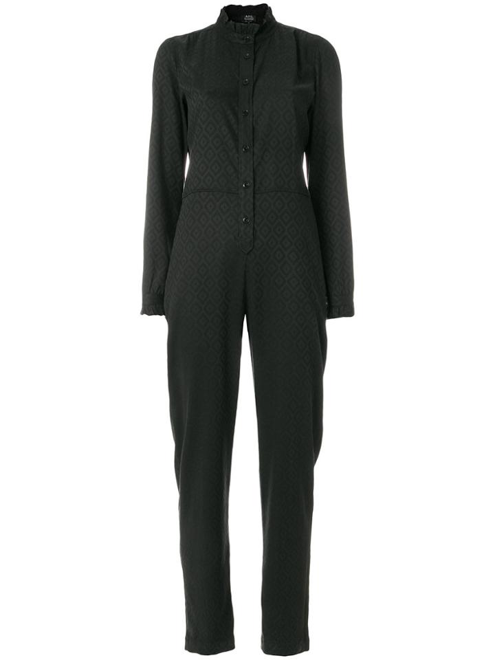 A.p.c. Tailored Jumpsuit - Black