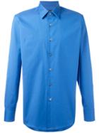 Prada - Classic Shirt - Men - Cotton/polyamide/spandex/elastane - 43, Blue, Cotton/polyamide/spandex/elastane
