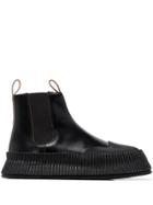 Jil Sander Chelsea Ankle Boots - 101 - Black