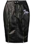 Each X Other Flower Biker Skirt - Black