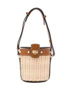 Salvatore Ferragamo Gancini Bucket Bag - Neutrals