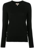 Burberry Crew Neck Top - Black