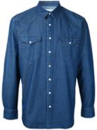 Kent & Curwen Denim Shirt, Men's, Size: Xl, Blue, Cotton