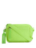 House Of Holland Embroidered Logo Crossbody Bag - Green