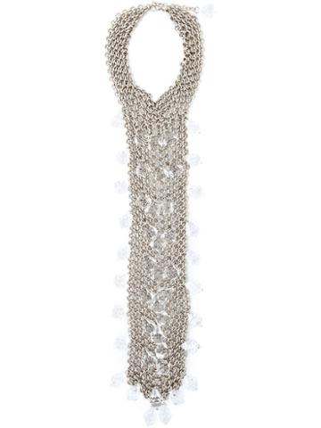 Jozica Embellished Chain Mail, Women's, Metallic