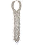 Jozica Embellished Chain Mail, Women's, Metallic