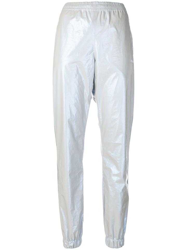 Misbhv Elasticated Waist Trousers - Metallic
