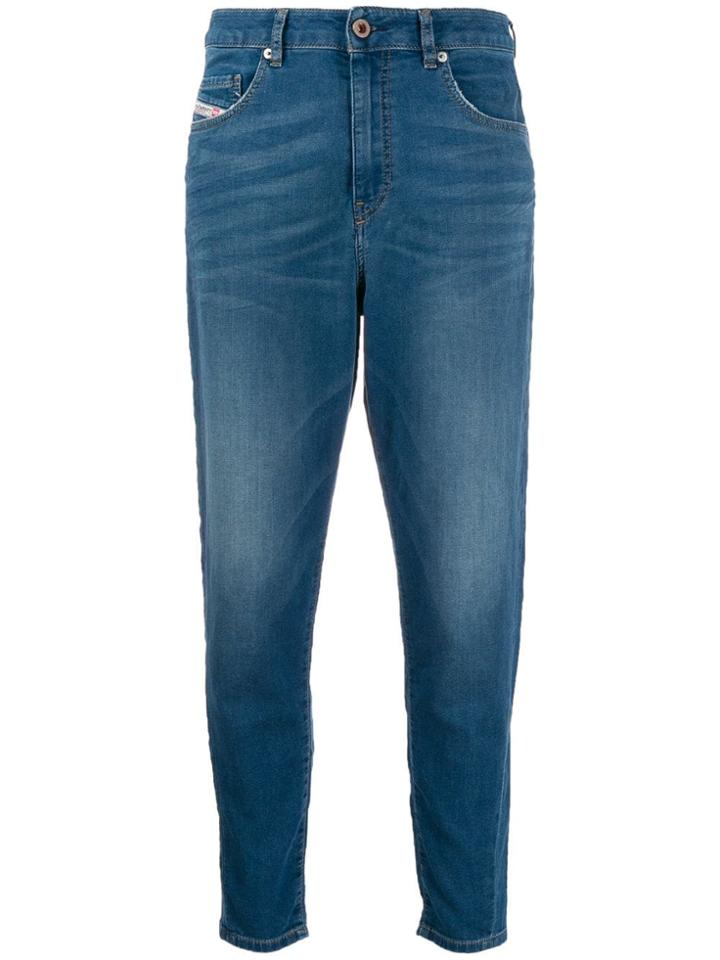 Diesel Five Pocket Skinny Jeans - Blue