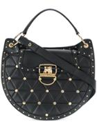 Balmain Quilted Rivet Tote Bag - Black