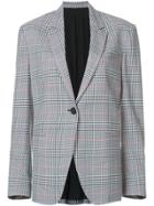 Monse Plaid Blazer - Grey